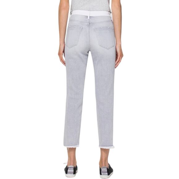 NWt Flying Monkey Invincible - Super High Rise Stretch Boyfriend Jeans 25 - Picture 6 of 14